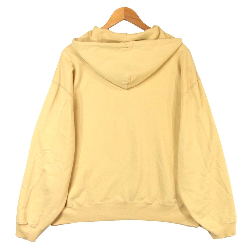 AURALEE オーラリー A8SP01GU SUPER SOFT SWEAT P/O PARKA スウェット パーカー コットン 日本製 ベージュ系 3【中古】