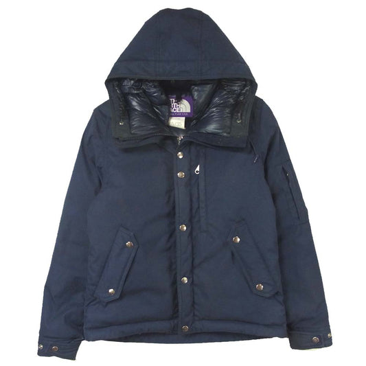 THE NORTH FACE ノースフェイス ND2558N 65/35 Mountain Short Down Parka マウンテン ショート ダウン ジャケット ネイビー系 S【中古】