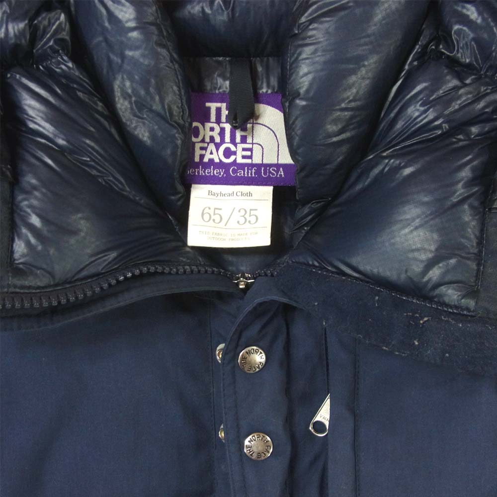 THE NORTH FACE ノースフェイス ND2558N 65/35 Mountain Short Down Parka マウンテン ショート ダウン ジャケット ネイビー系 S【中古】