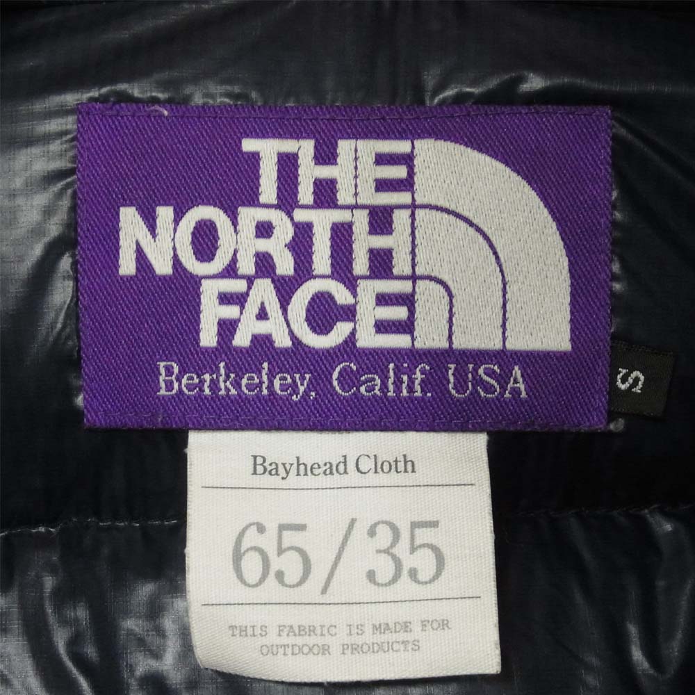 THE NORTH FACE ノースフェイス ND2558N 65/35 Mountain Short Down Parka マウンテン ショート ダウン ジャケット ネイビー系 S【中古】