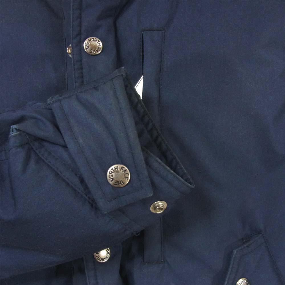 THE NORTH FACE ノースフェイス ND2558N 65/35 Mountain Short Down Parka マウンテン ショート ダウン ジャケット ネイビー系 S【中古】