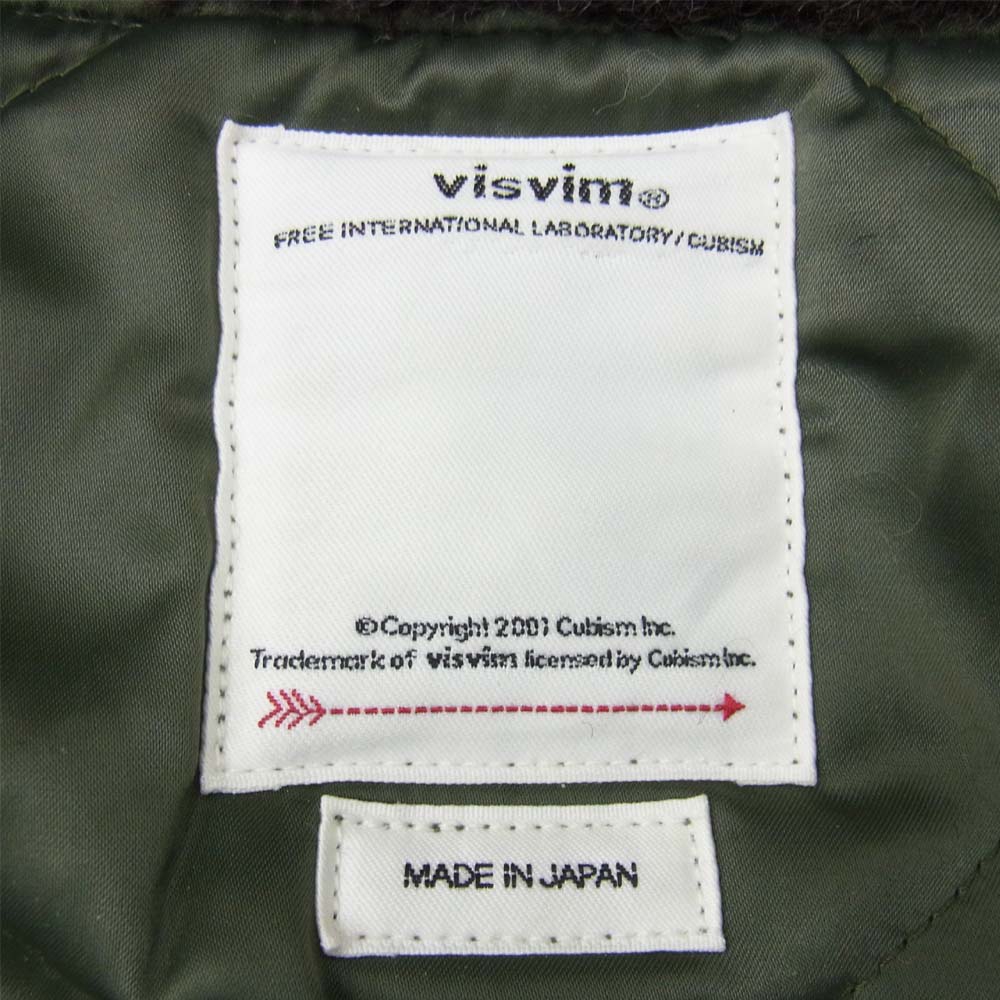 VISVIM ビズビム 19AW 0119205013008 WRIGHT FIELD PARKA ライト フィールド パーカー カーキ系 １【中古】