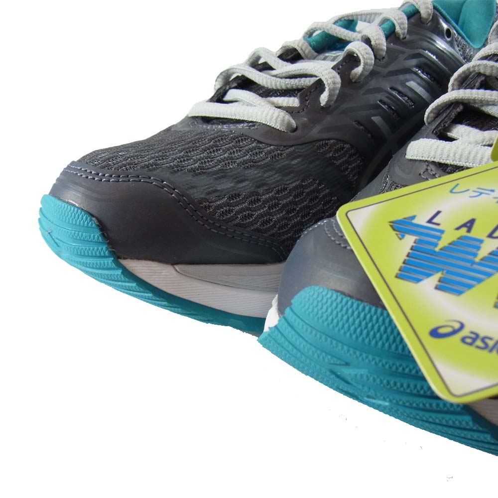 asics アシックス TJG524 LADY GT-2000 NEWYORK 2-wide  グレー系 22.5㎝【新古品】【未使用】【中古】