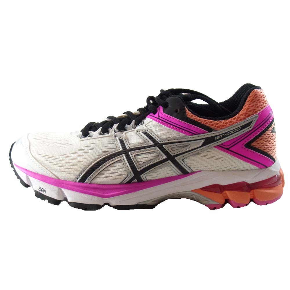 asics アシックス TJG420 LADY GT-1000 4 ホワイト系 22.5㎝【新古品】【未使用】【中古】