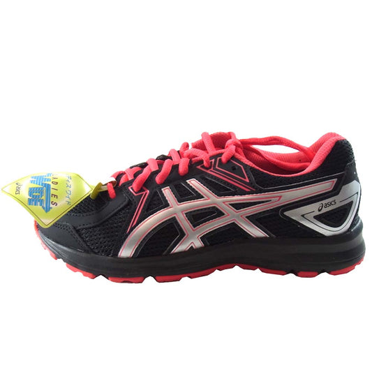 asics アシックス TJG135 LADY JOG 100 ブラック系 22.5㎝【新古品】【未使用】【中古】