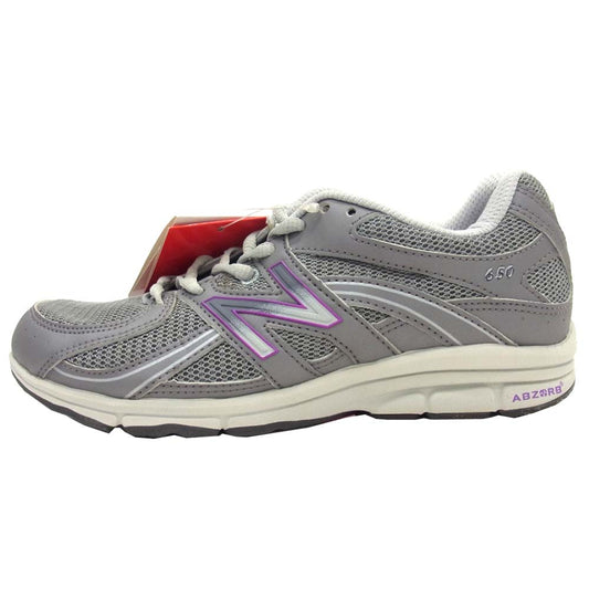 NEW BALANCE ニューバランス WW650GY ウォーキング シューズ グレー系 パープル系 22【新古品】【未使用】【中古】