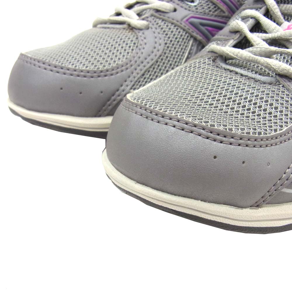 NEW BALANCE ニューバランス WW650GY ウォーキング シューズ グレー系 パープル系 22【新古品】【未使用】【中古】