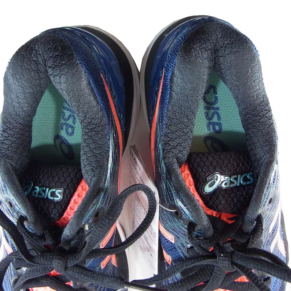 asics アシックス TJG512 LADY GEL-NIMBUS 18-wide ネイビー系 22.5㎝【新古品】【未使用】【中古】
