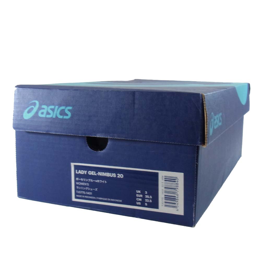 asics アシックス TJG775-1401 GEL-CONTEND 20 ライトブルー系 22.5㎝【新古品】【未使用】【中古】