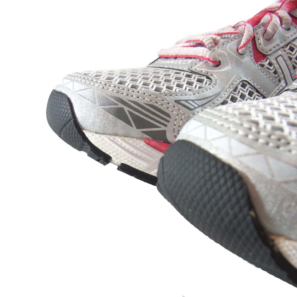 asics アシックス TJG396 LADY GT-2000 NEWYORK 2-wide  シルバー系 22.5㎝【新古品】【未使用】【中古】