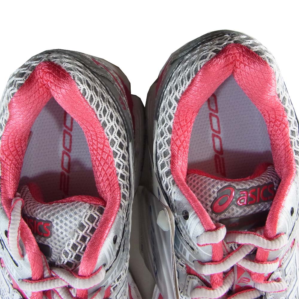 asics アシックス TJG396 LADY GT-2000 NEWYORK 2-wide  シルバー系 22.5㎝【新古品】【未使用】【中古】