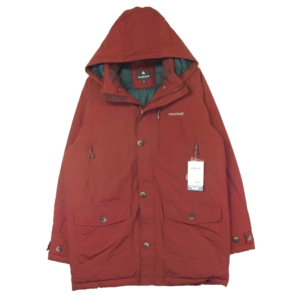 mont-bell モンベル 1101547 Husky Coat ハスキー コート ダウン ベトナム製 ブラウン系 XL【新古品】【未使用】【中古】