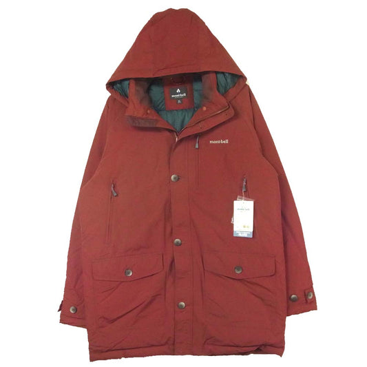 mont-bell モンベル 1101547 Husky Coat ハスキー コート ダウン ベトナム製 ブラウン系 XL【新古品】【未使用】【中古】
