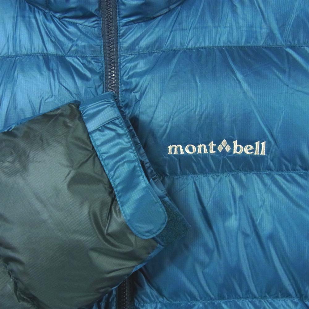 mont-bell モンベル 1101407 Alpine Down Parka アルパイン ダウン ジャケット パーカー  ブルー系 L【新古品】【未使用】【中古】