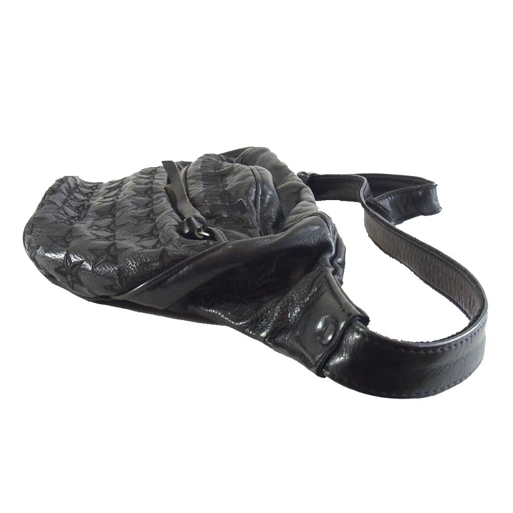 イサムカタヤマバックラッシュ ドレストリップ drestrip スター刺繍 ショルダーバッグ ブラック系【中古】