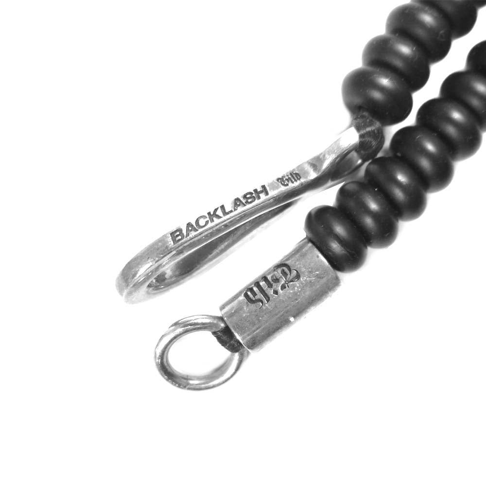 イサムカタヤマバックラッシュ 454-01 オニキス シルバー ネックレス ブラック系【中古】