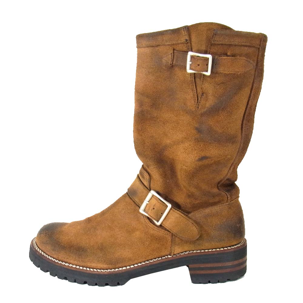 イサムカタヤマバックラッシュ 572 ALDERSHOT ENGINEER HORWEEN アルダーショット エンジニア ブーツ ブラウン系 27cm【中古】