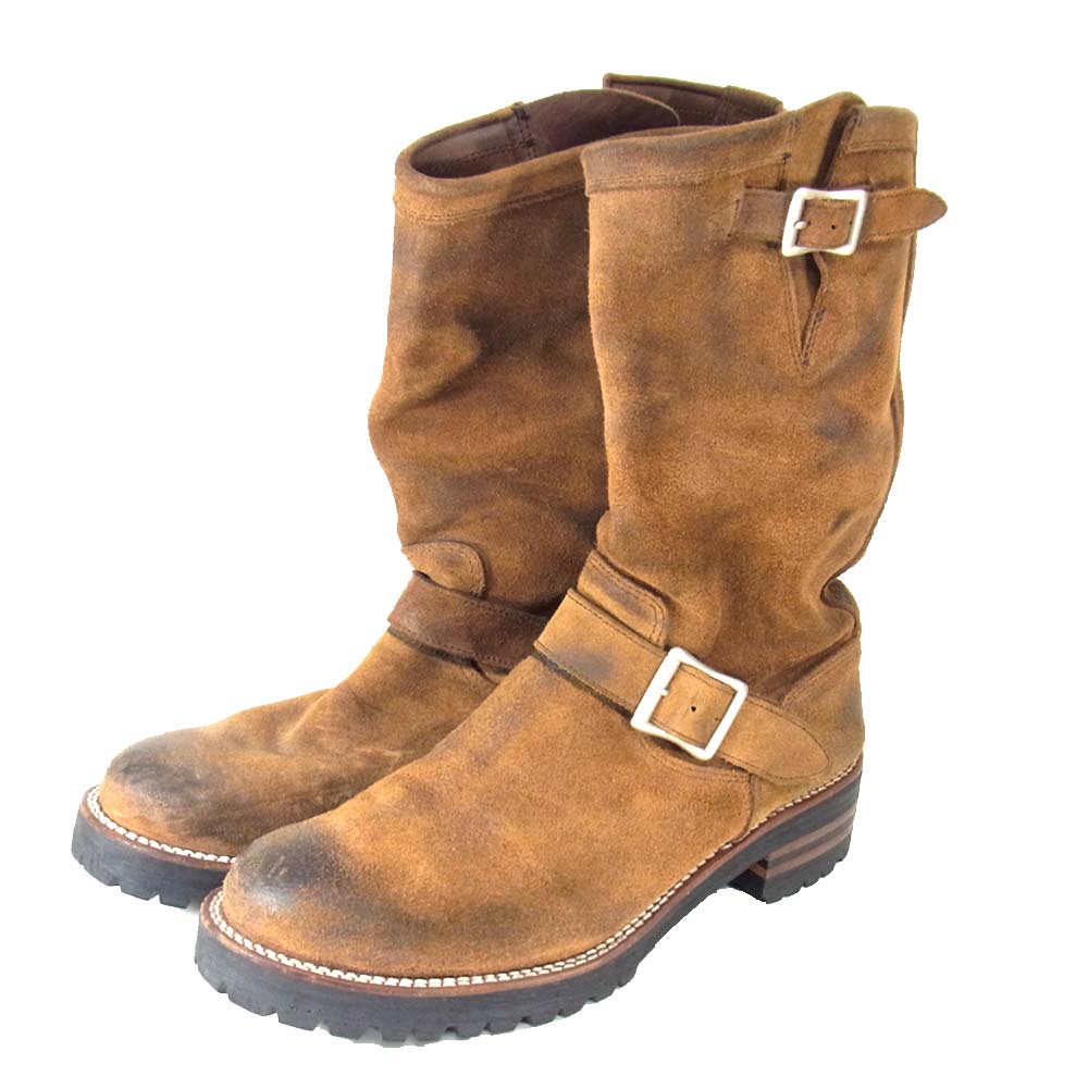 イサムカタヤマバックラッシュ 572 ALDERSHOT ENGINEER HORWEEN アルダーショット エンジニア ブーツ ブラウン系 27cm【中古】