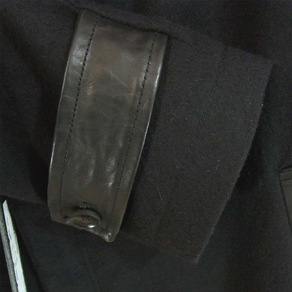 イサムカタヤマバックラッシュ 16AW 1615-06R Wool Hood Coat ウール フード コート ブラック系 M【美品】【中古】