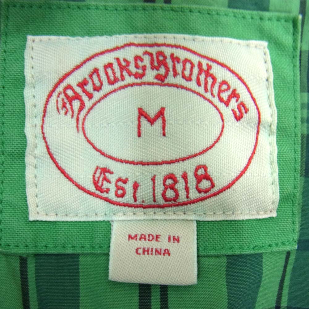 ブルックスブラザーズ 7.40 OZ twill グリーン系 M【新古品】【未使用】【中古】