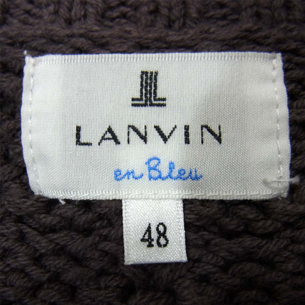 ランバン ブラウン系 48【美品】【中古】