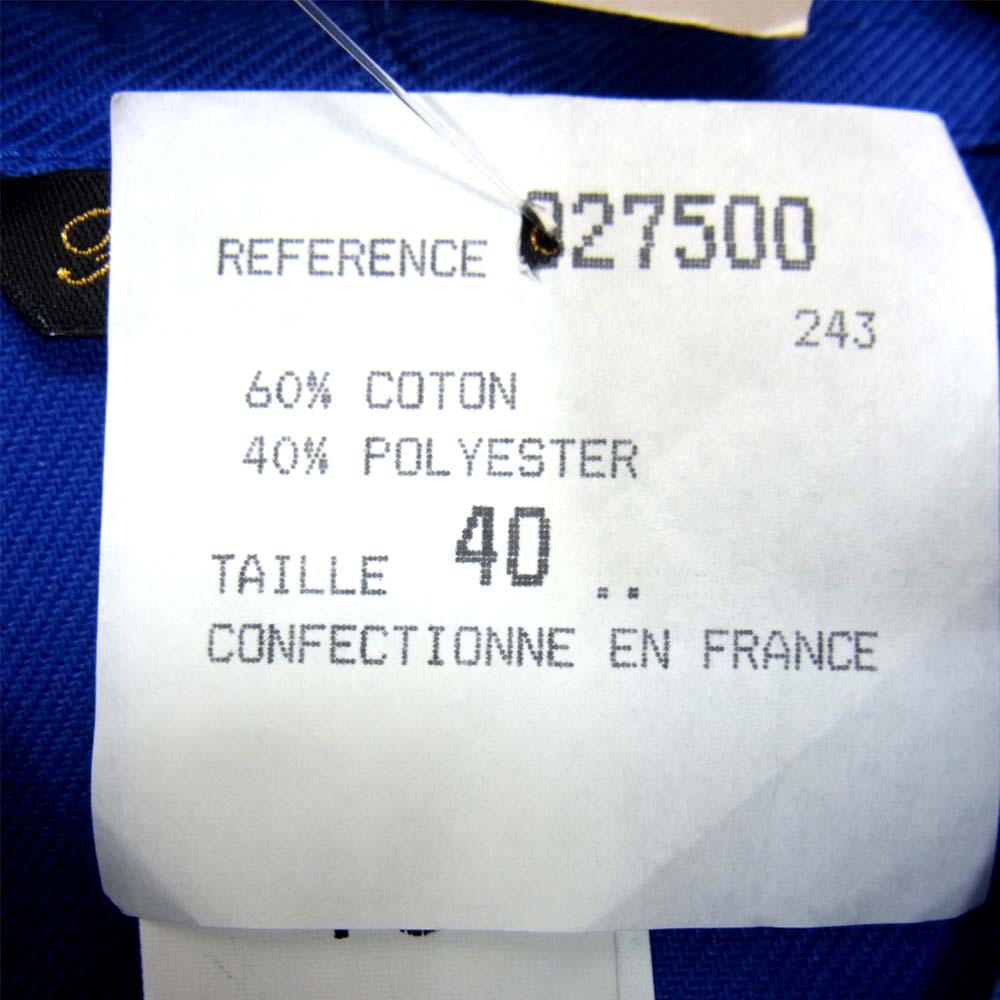ルラブルール フランス製 カバーオール ブルー系 40【新古品】【未使用】【中古】