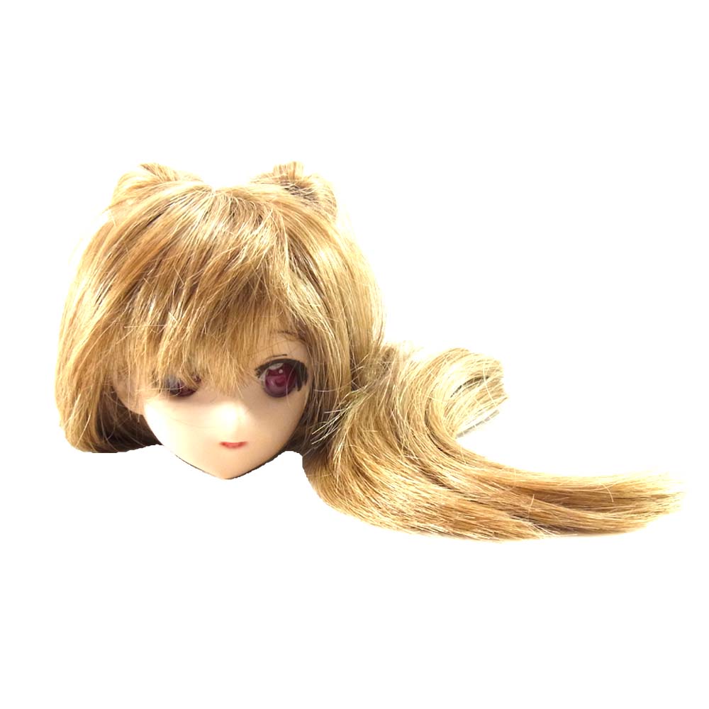 VOLKS ドルフィードリーム カスタムヘッド ウイッグ アイ 付属 9～10インチ【中古】