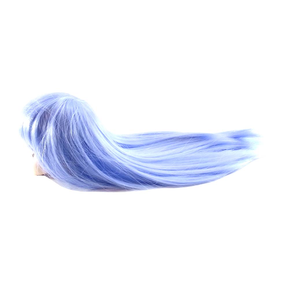 VOLKS ドルフィードリーム DDH-06 アイホールオープン カスタムヘッド ウィッグ付属 ドール パープル系【中古】