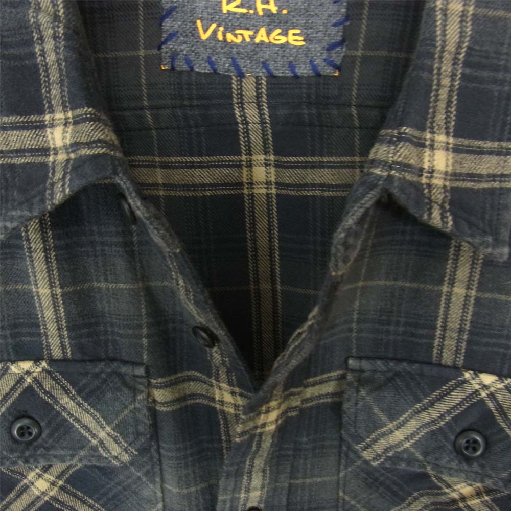 Ron Herman ロンハーマン R.H.Vintage チェック 長袖シャツ グレー系 M【中古】