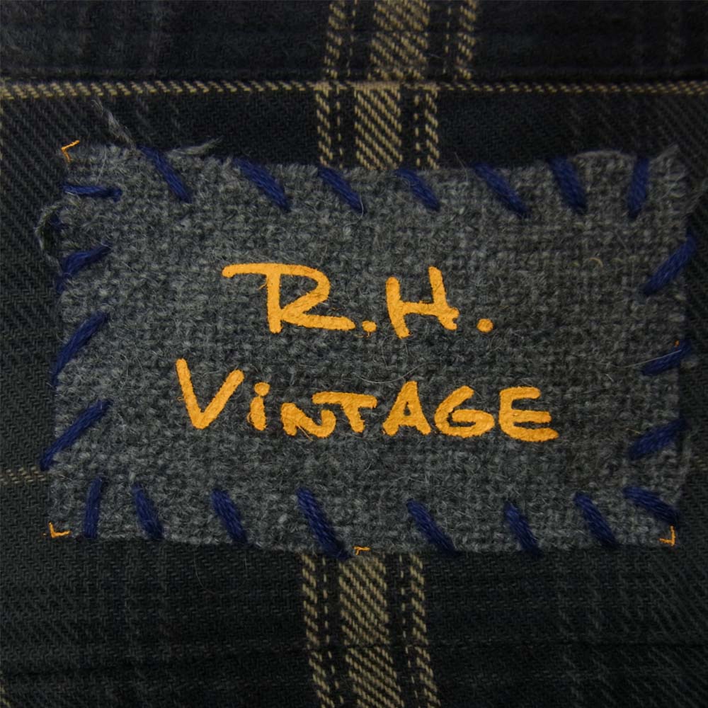 Ron Herman ロンハーマン R.H.Vintage チェック 長袖シャツ グレー系 M【中古】