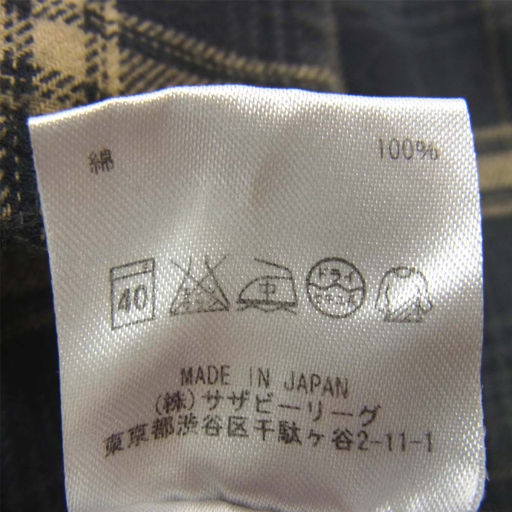Ron Herman ロンハーマン R.H.Vintage チェック 長袖シャツ グレー系 M【中古】
