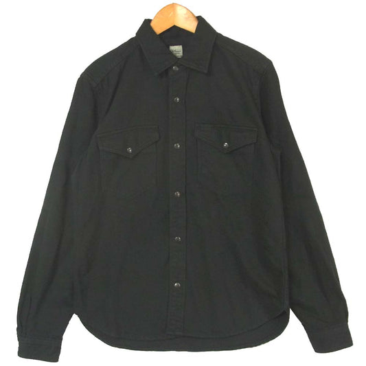 Ron Herman ロンハーマン 長袖シャツ コットン 日本製 ブラック系 S【中古】