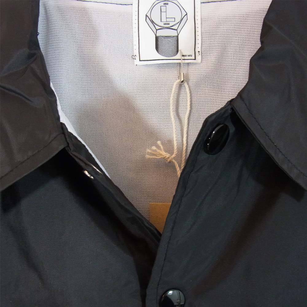 エムアンドエムカスタムパフォーマンス PRINT WINDBREAKER プリント ウィンドブレーカー コーチジャケット ブラック系 L【新古品】【未使用】【中古】