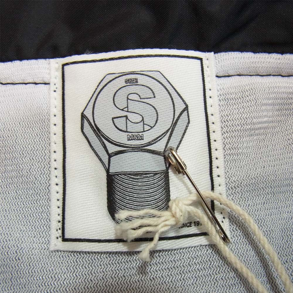 エムアンドエムカスタムパフォーマンス PRINT WINDBREAKER プリント ウィンドブレーカー コーチジャケット ブラック系 S【新古品】【未使用】【中古】