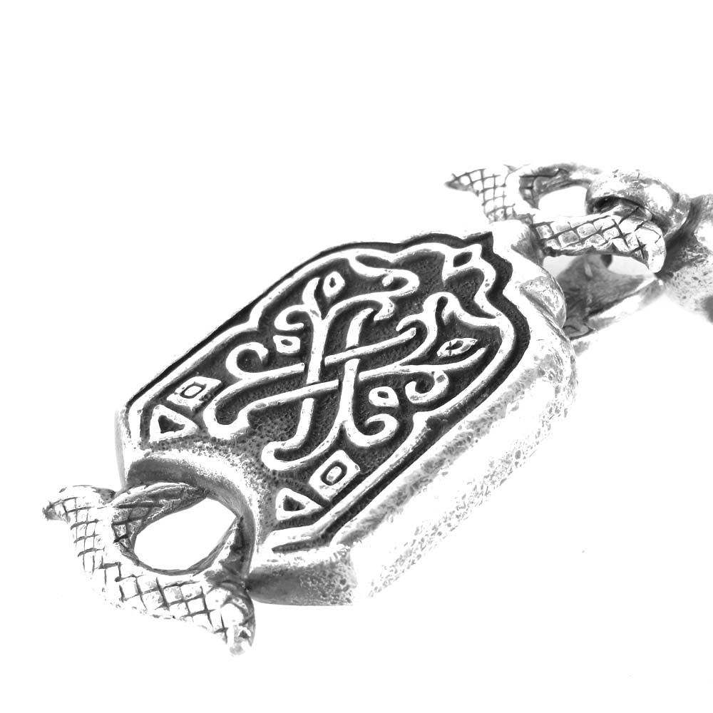 SKKIN スキン スカル Skull ウォレットチェーン シルバー系【中古