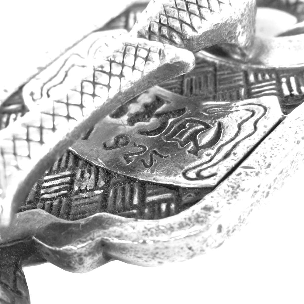 SKKIN スキン スカル Skull ウォレットチェーン シルバー系【中古】