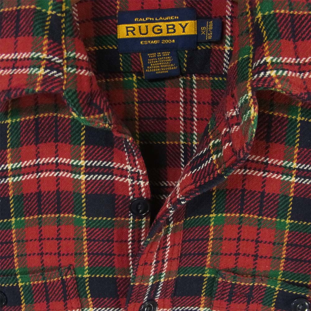 RALPH LAUREN ラルフローレン 国内正規品 RUGBY ラグビー チェック
