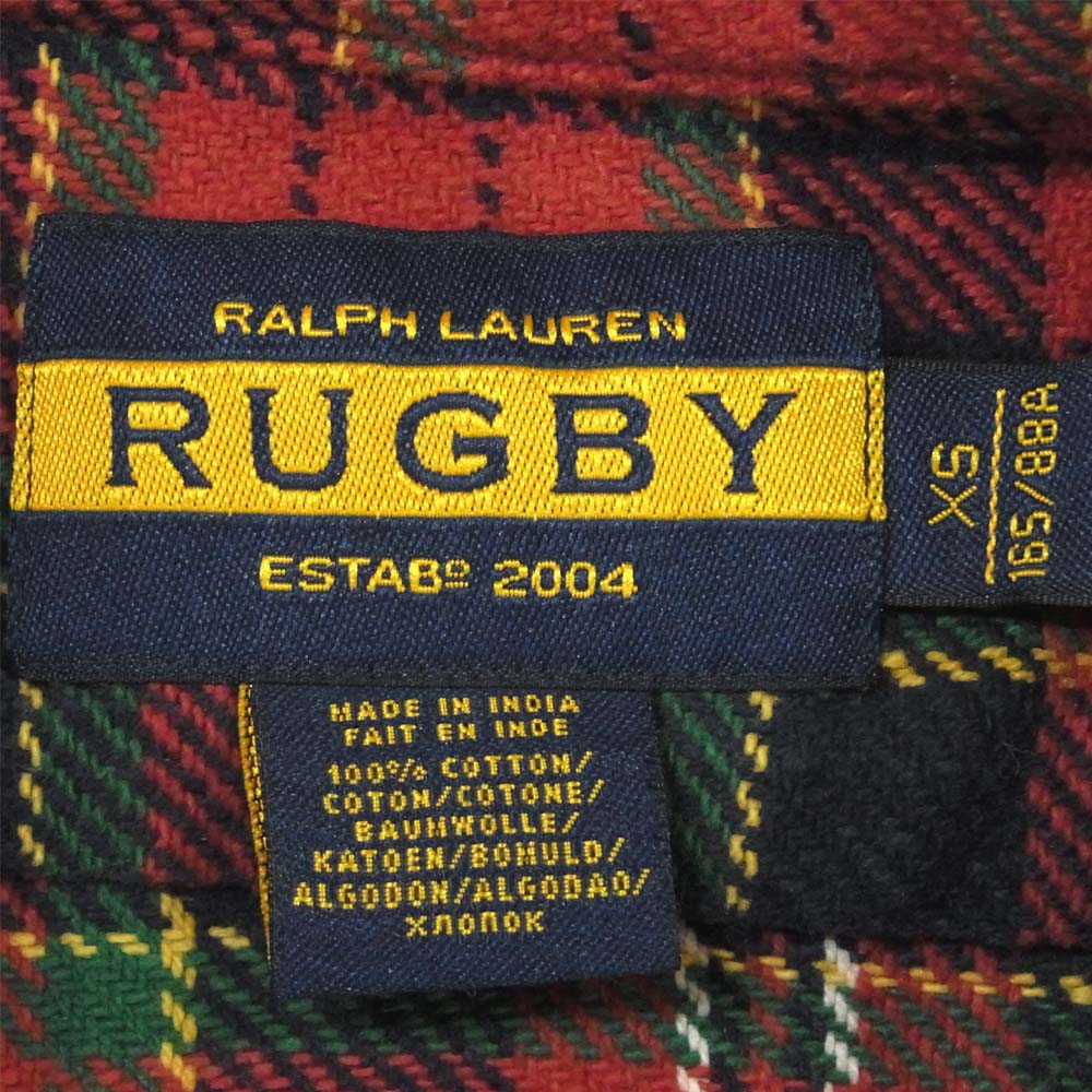 RALPH LAUREN ラルフローレン 国内正規品 RUGBY ラグビー チェック