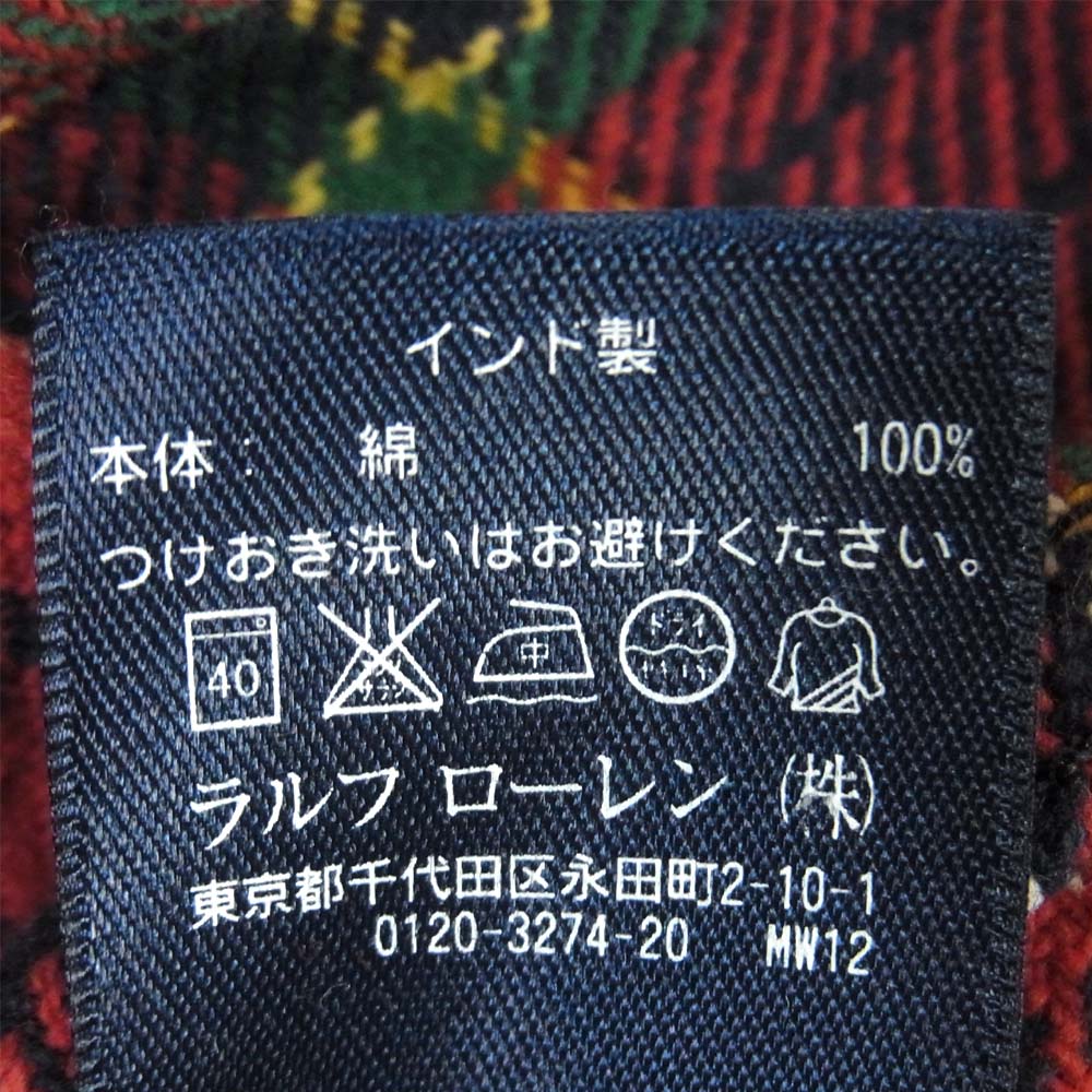 RALPH LAUREN ラルフローレン 国内正規品 RUGBY ラグビー チェック