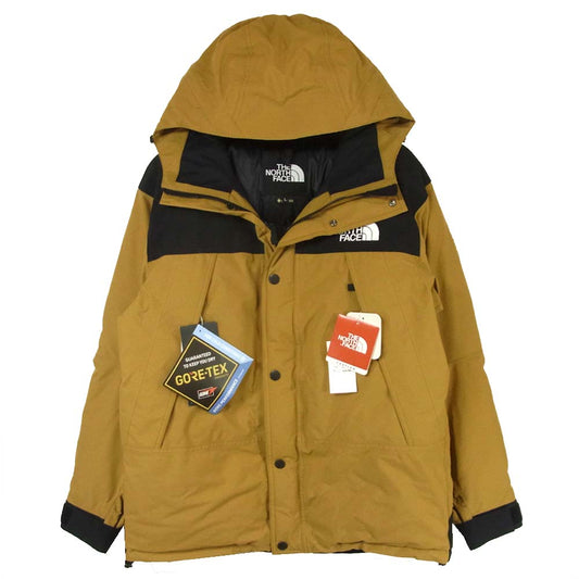 THE NORTH FACE ノースフェイス ND91930 MOUNTAIN DOWN JACKET マウンテン ダウンジャケット BK ブリティッシュカーキ L【美品】【中古】