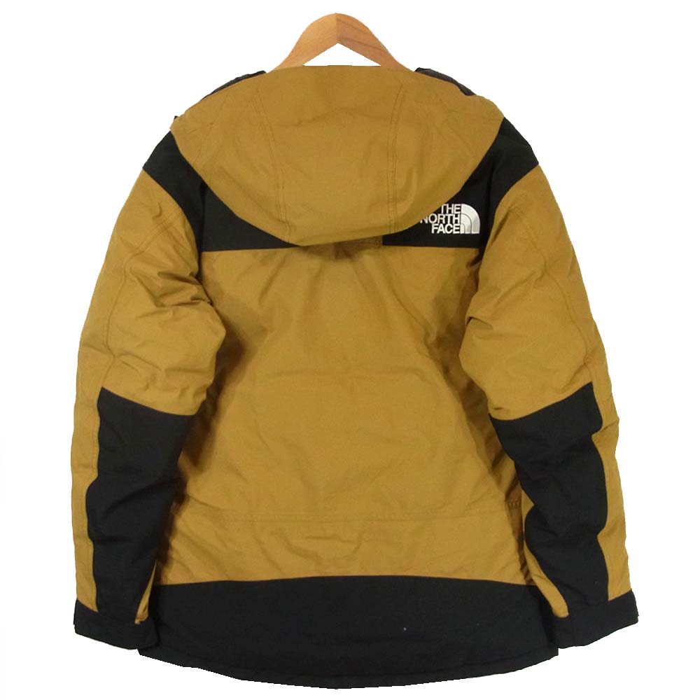 THE NORTH FACE ノースフェイス ND91930 MOUNTAIN DOWN JACKET マウンテン ダウンジャケット BK ブリティッシュカーキ L【美品】【中古】