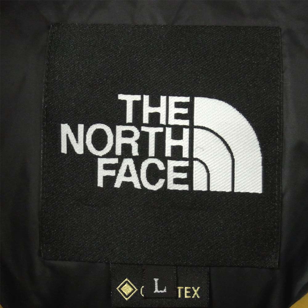 THE NORTH FACE ノースフェイス ND91930 MOUNTAIN DOWN JACKET マウンテン ダウンジャケット BK ブリティッシュカーキ L【美品】【中古】