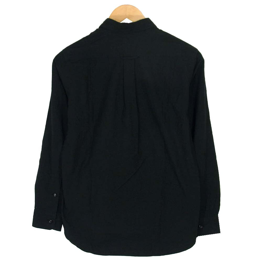 EEL イール E-13465 Touki button no Shirts 陶器釦のシャツ 長袖 シャツ ブラック系 XS【中古】