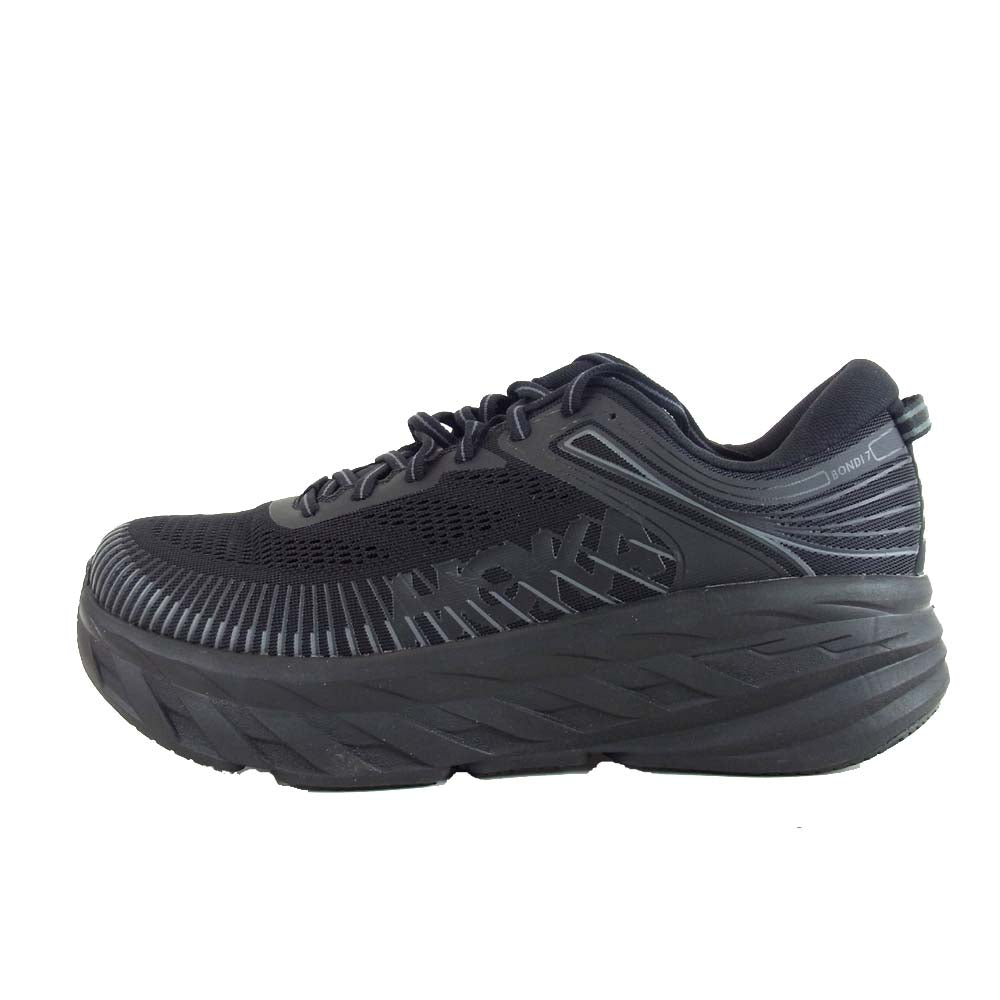 HOKA ONE ONE ホカ オネオネ 1110530 BONDI 7 WIDE ボンダイ ワイド ブラック系 27.5cm【極上美品】【中古】