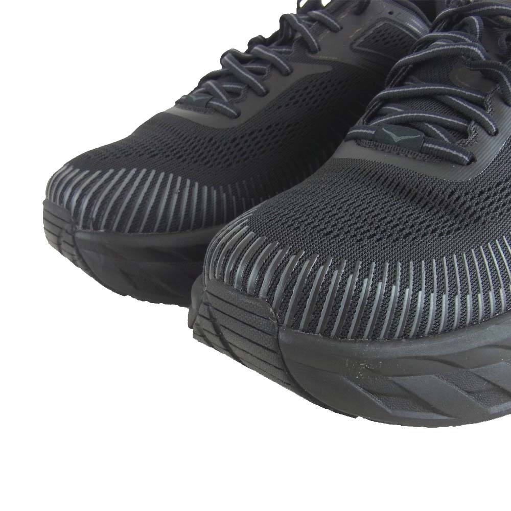 HOKA ONE ONE ホカ オネオネ 1110530 BONDI 7 WIDE ボンダイ ワイド ブラック系 27.5cm【極上美品】【中古】