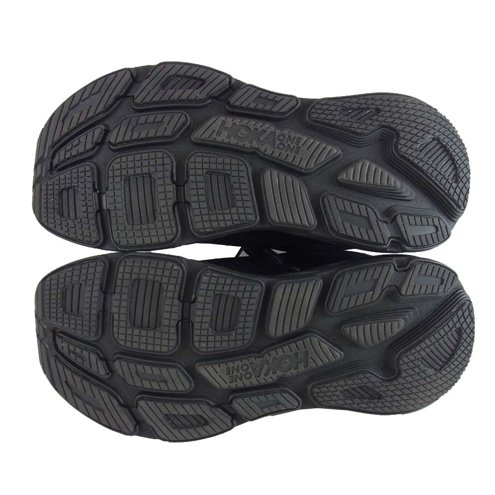 HOKA ONE ONE ホカ オネオネ 1110530 BONDI 7 WIDE ボンダイ ワイド ブラック系 27.5cm【極上美品】【中古】