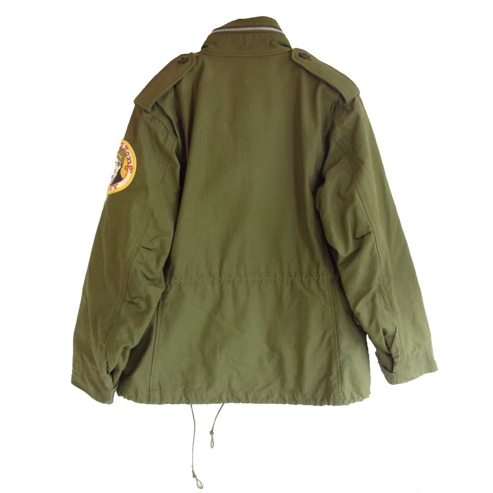 The REAL McCOY'S ザリアルマッコイズ TMJ1701 TAXI DRIVER タクシードライバー M-65 ジャケット カーキ系 S【美品】【中古】