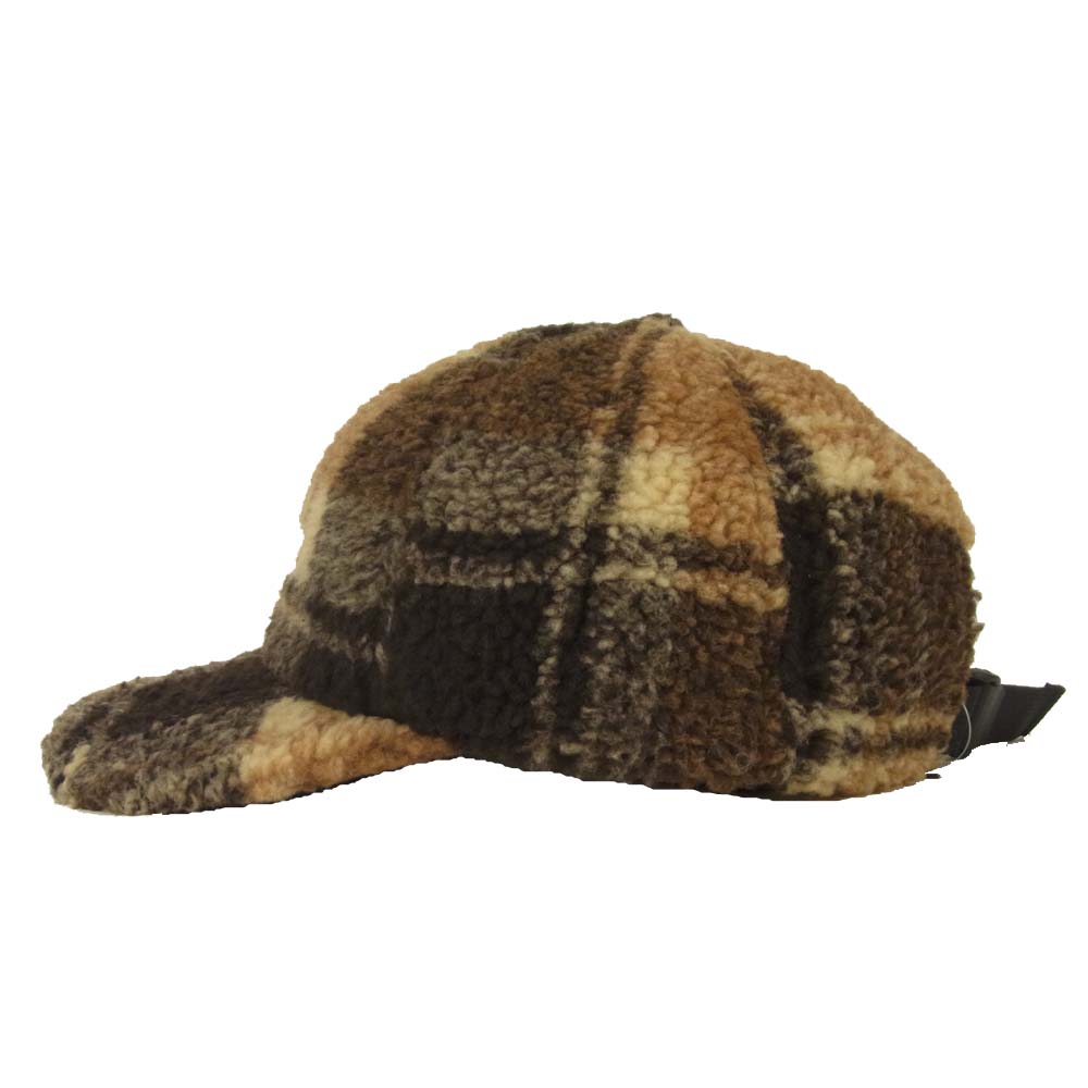 STUSSY ステューシー 20F131954 SHERPA FLEECE LOW PRO CAP シェルパ フリース キャップ ブラウン系【新古品】【未使用】【中古】
