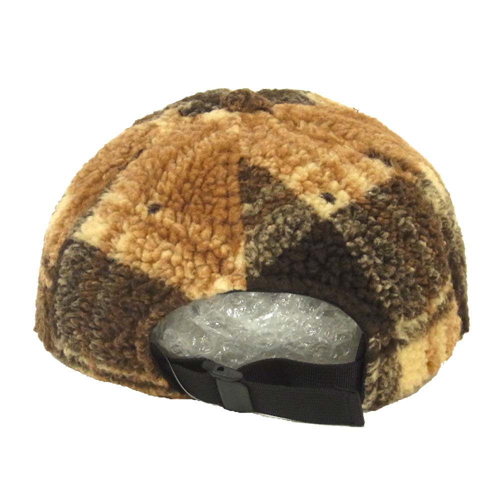 STUSSY ステューシー 20F131954 SHERPA FLEECE LOW PRO CAP シェルパ フリース キャップ ブラウン系【新古品】【未使用】【中古】