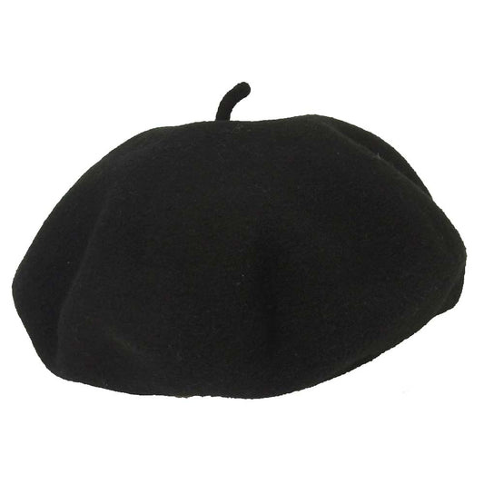 HYSTERIC GLAMOUR ヒステリックグラマー 01193QH02 Le Beret Francais LOGO 刺繍 ベレー ブラック系【中古】